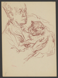 Vorschaubild von Portrait Fred Uhlman mit Katze
