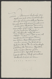 Vorschaubild von Josef Marzin: Vollkommenes Gleichmaß in der Musik ... Kalligraphie von Friedrich Poppl.