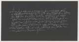 Vorschaubild von Es ist, je mehr man es überlegt ... Kalligraphie von Friedrich Poppl.