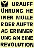 Der Auftrag - Erinnerung an eine Revolution. Volksbühne Berlin